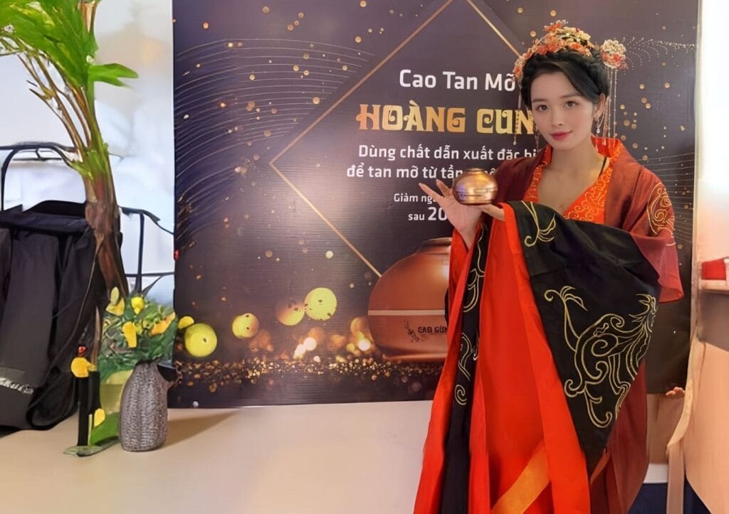 cao gừng hoàng cung