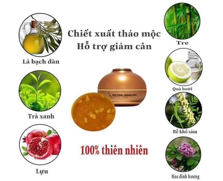 Cao gừng chiết xuất từ thiên nhiên