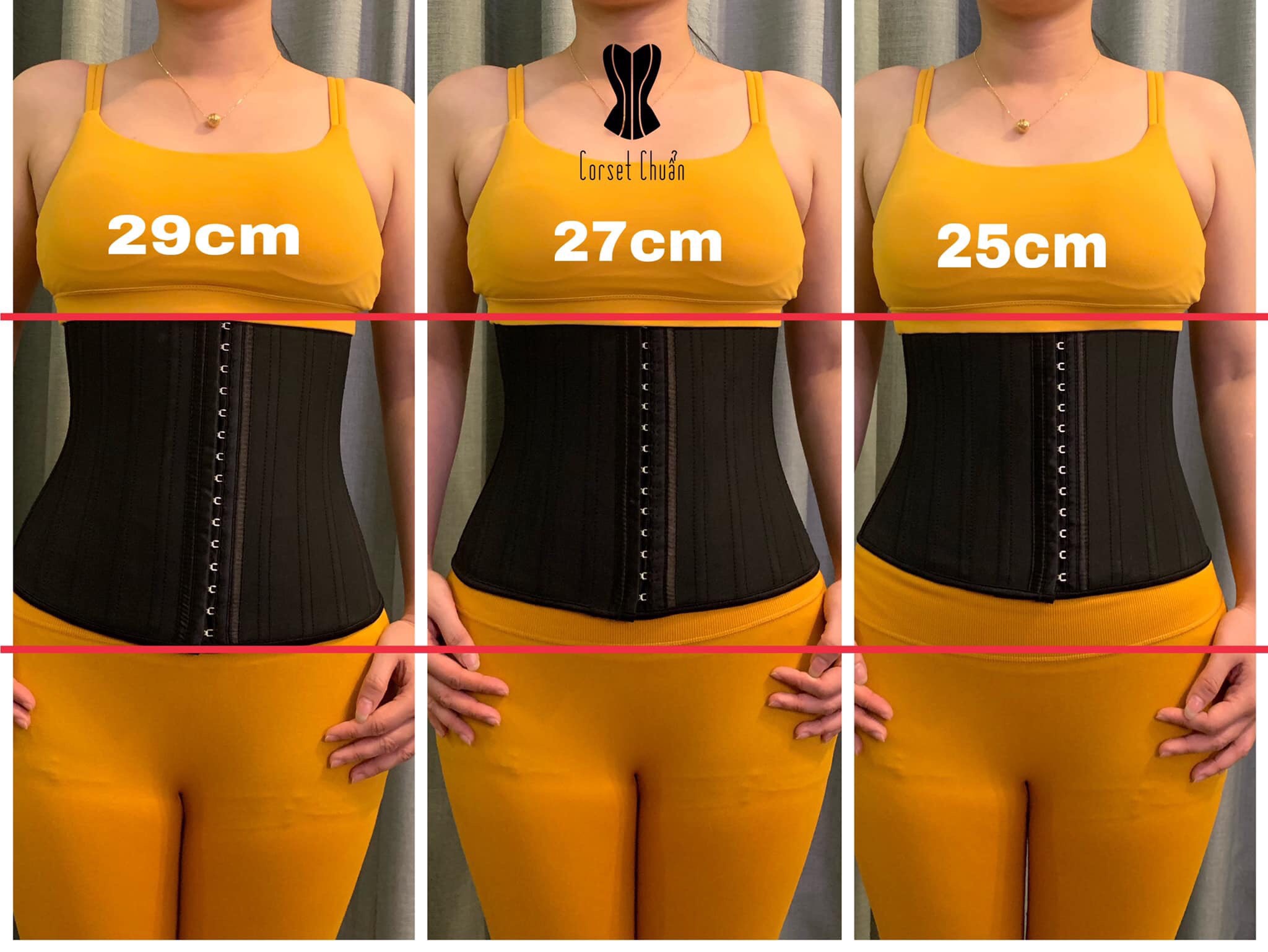 Chiều Cao Đai Nịt Bụng Latex Corset Chuẩn Hy Lạp